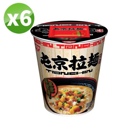 Nissin 日清 6杯組|屯京拉麵-東京豚骨湯味速食麵 (76g/杯)