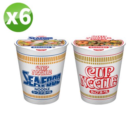 6杯組｜《日清》合味道原味系列(多種口味/杯)