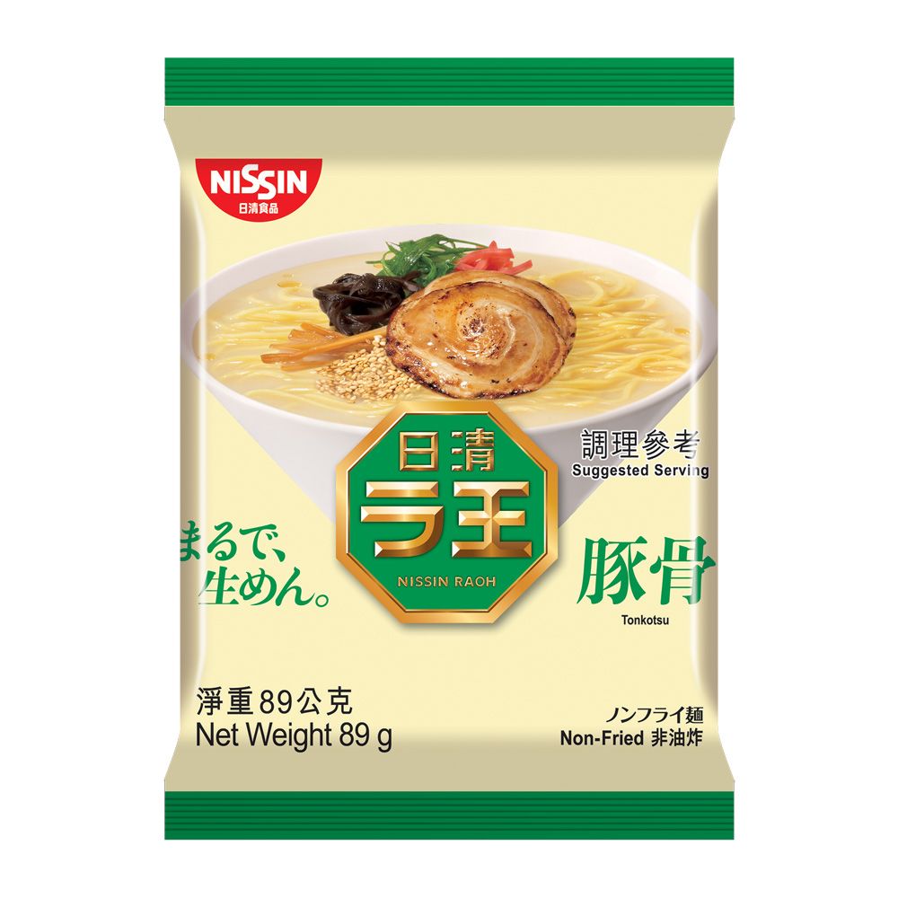 Nissin 日清 拉王非油炸速食麵(5入x6袋) 箱