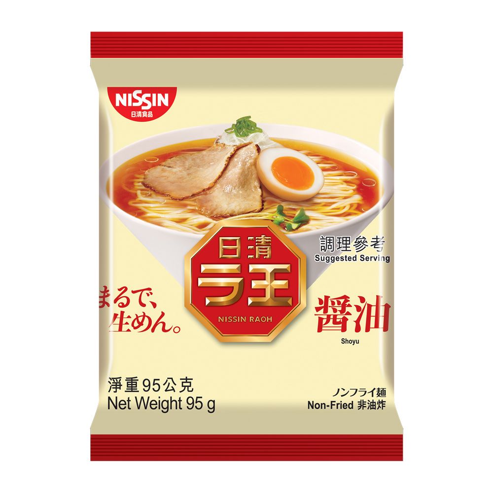 Nissin 日清 拉王非油炸速食麵(5入x6袋) 箱