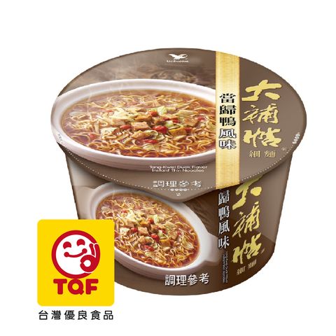 大補帖 大補帖當歸鴨風味細麵(12碗/箱)x2