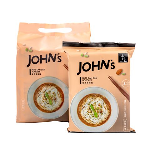 JOHNs 元鍋 堅果擔擔麵(133g 4入/袋)