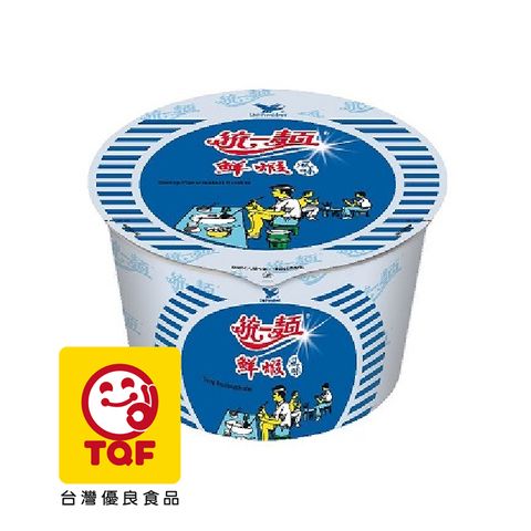 統一麵 鮮蝦風味(12碗/箱)x2