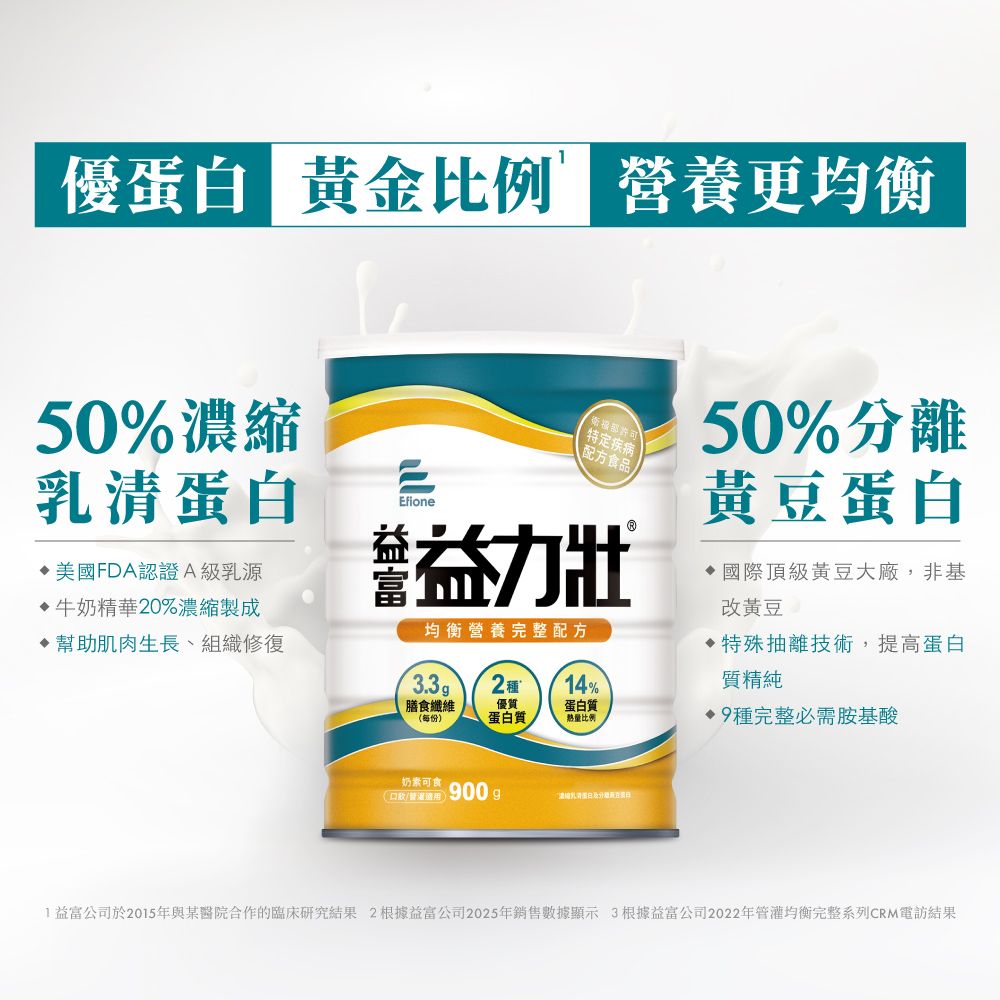 益富 益力壯營養均衡配方900g*12罐
