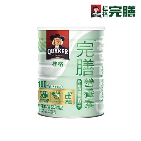 Quaker 桂格 完膳營養素 全新均衡營養配方(850g/罐)