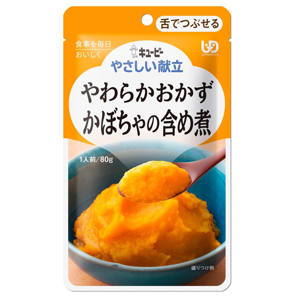 KEWPIE Y3-1 介護食品 雞肉南瓜煮 80gX6 舌可碎