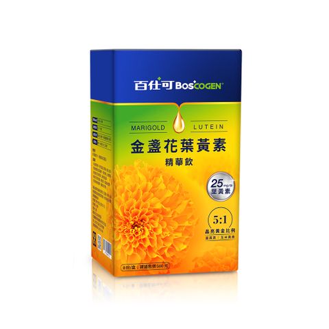 百仕可 金盞花葉黃素精華飲 25ml*8入