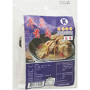 展瑄 冬蟲首烏調理包120G