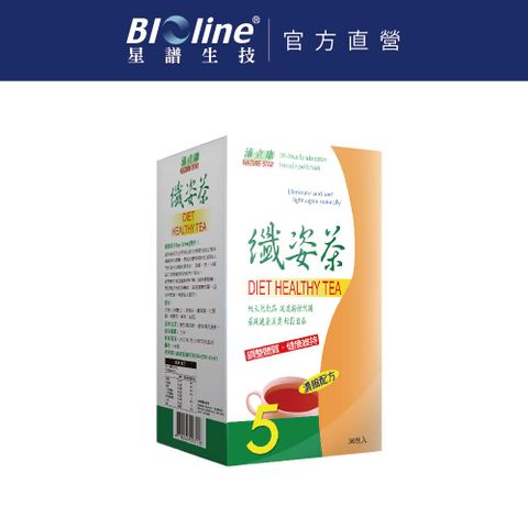 【BIOline星譜生技】沛立康纖姿茶1盒(36包/盒)