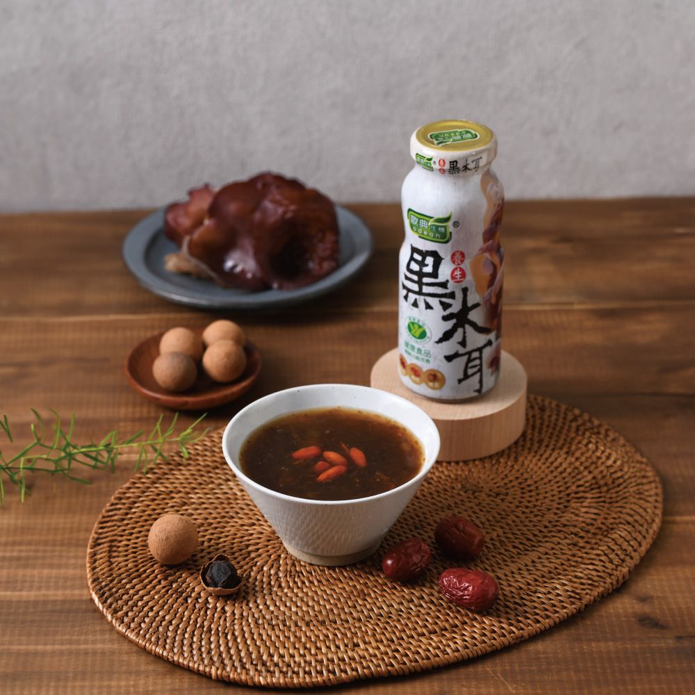 歐典生機  養生黑木耳 - 第一瓶國家健康食品認證 (180ml*24入)