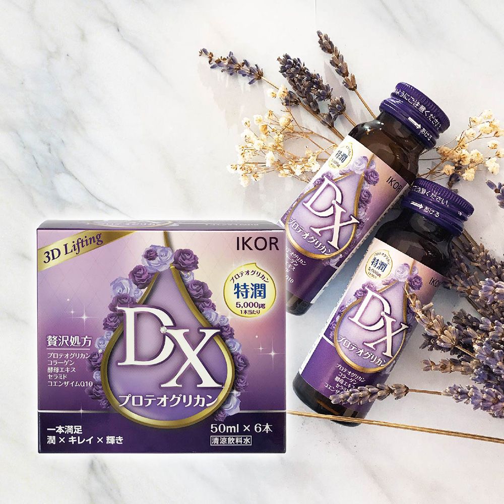 IKOR 醫珂 DX極美秘戀蛋白聚醣飲1盒6瓶 膠原蛋白水潤透亮