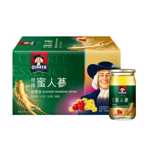 Quaker 桂格 養氣蜜人蔘滋補液(60mlx6入x4盒)