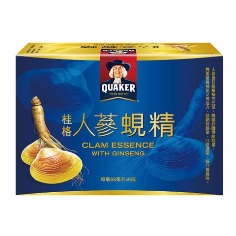 Quaker 桂格 人蔘蜆精(68mlx6入)