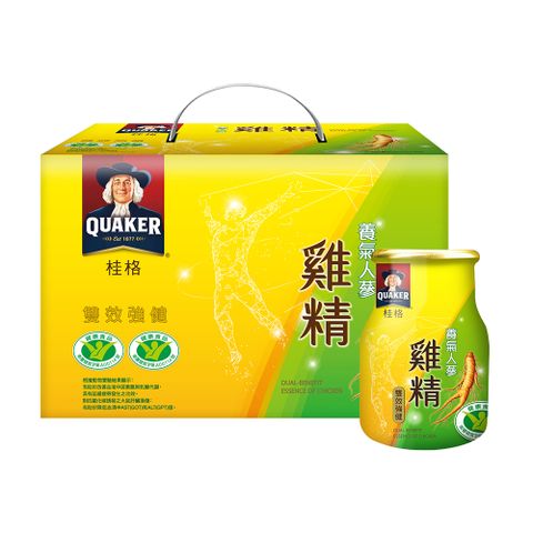 Quaker 桂格 養氣人蔘雞精(68mlx18入)