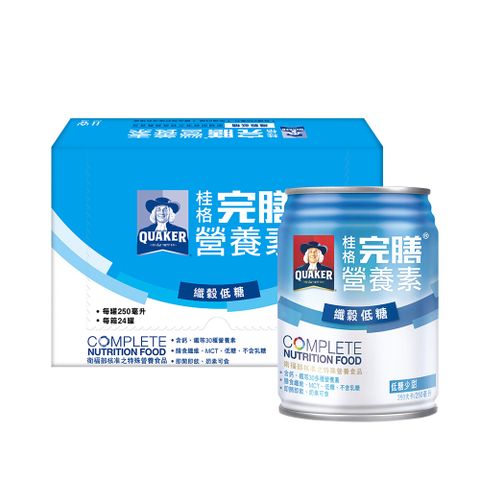 Quaker 桂格 完膳營養素-纖穀口味(250mlx24入)