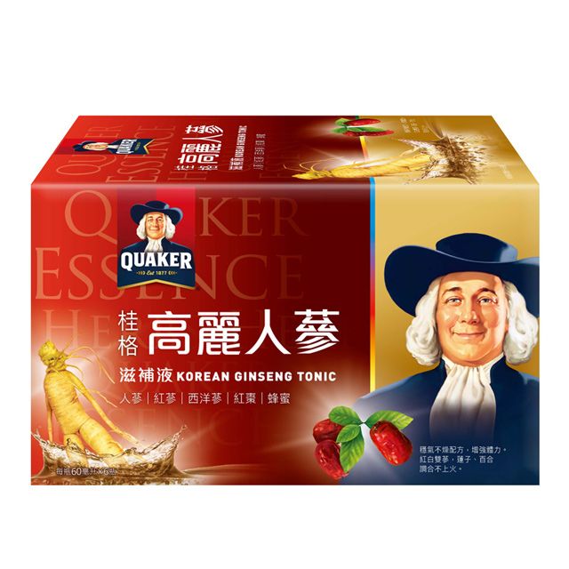 Quaker 桂格 高麗人蔘滋補液(60mlx6入)