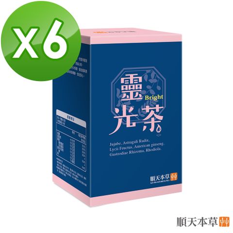 Sun Ten 順天本草 【靈光茶】(5gx10包/盒x6)