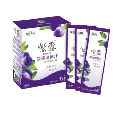 台灣綠藻-紫露 黑棗濃縮汁20g隨身包(15包/盒)