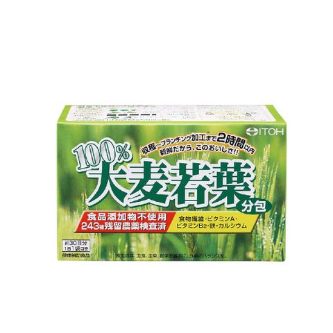 【日本ITOH】100%大麥若葉酵素青汁 (3g×30袋)