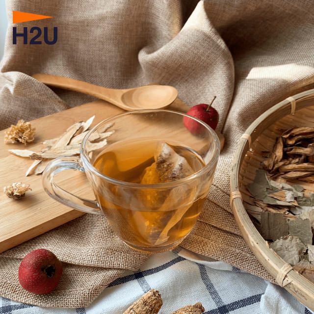  【H2U】淨濕參沛飲漢方草本茶(10包x2盒) 人蔘茶