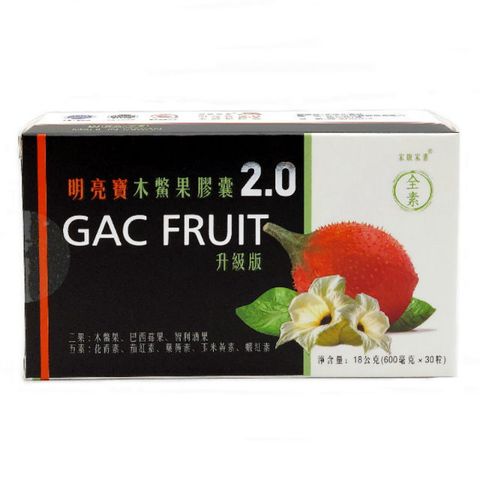 明亮寶 木鱉果膠囊2.0(600毫克x30粒/盒)