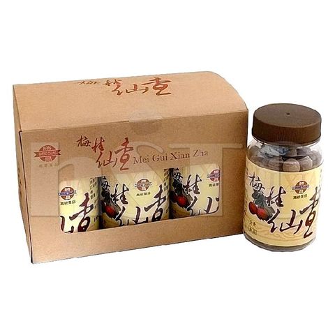 勝昌菓品 梅桂仙查 山楂仙楂丸 65g x 6罐/組