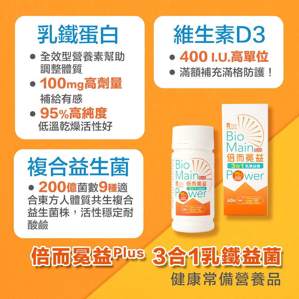 Renorigin 肌活麗學 倍而冕益Plus(60粒/盒)x1盒+倍而睛明Plus(60粒/盒)x1盒 (8折)