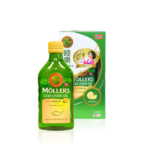 【睦樂 Mollers】 睦樂北極鱈魚肝油 侯麗芳代言 250ml/瓶