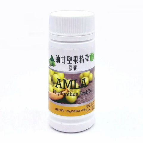 奇蹟 油甘聖果精華膠囊(500mgx60顆/瓶)