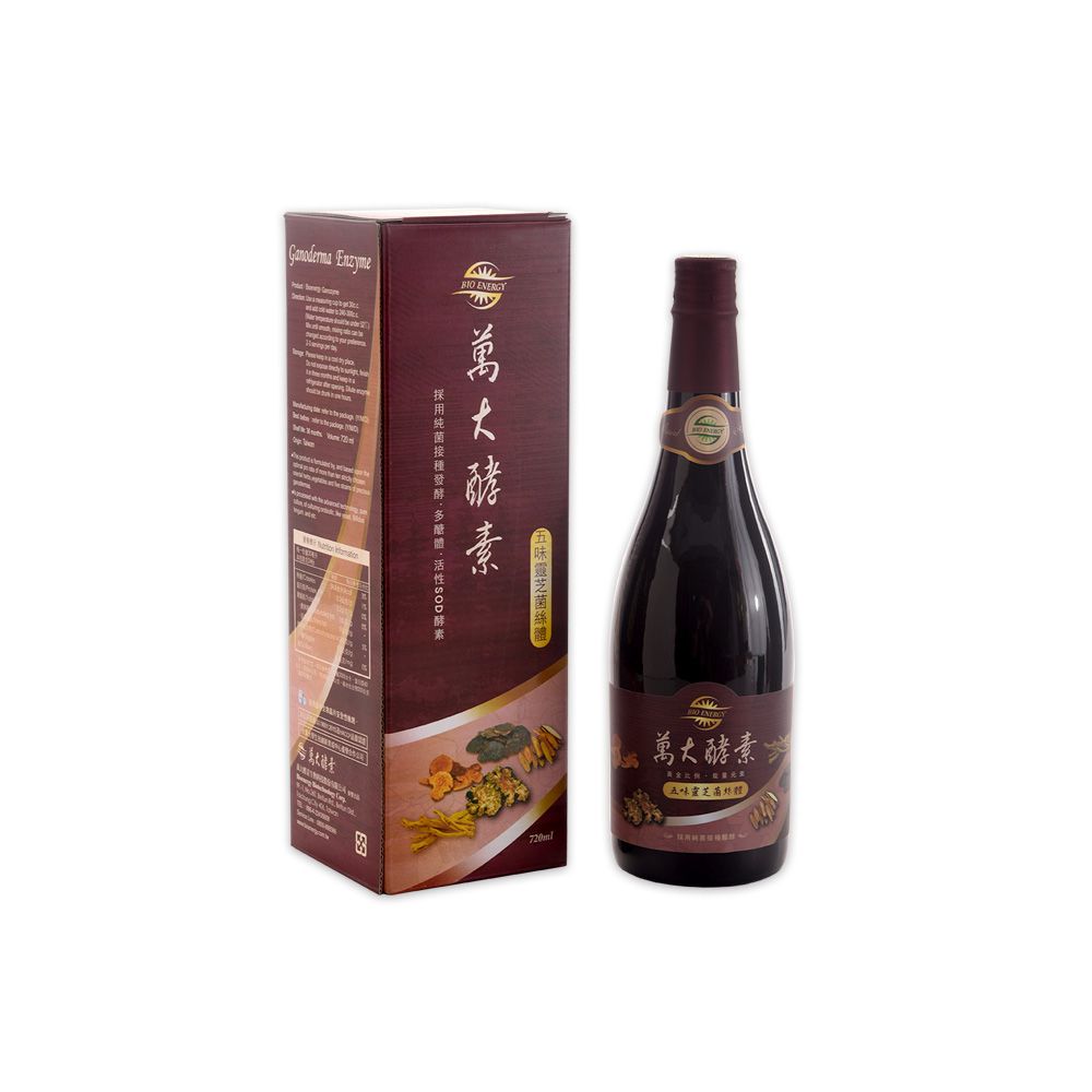 Bioenergy Biotechnology 萬大酵素 五味靈芝酵素原液(720ML)