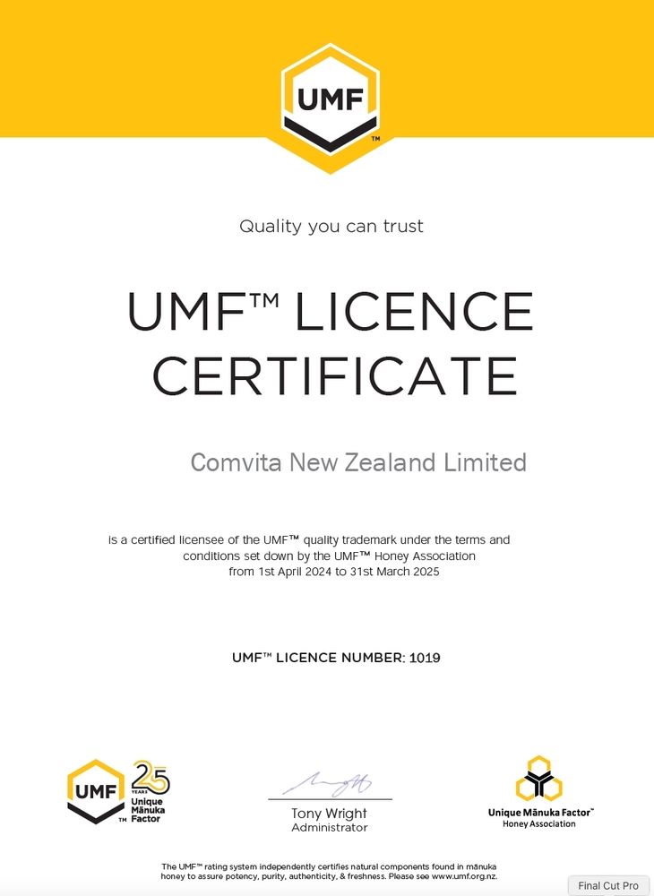Comvita 康維他 UMF5+麥蘆卡蜂蜜便攜裝(10g*12包)