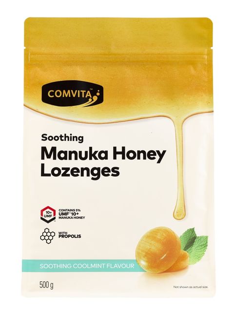 Comvita 康維他 麥蘆卡蜂蜜潤喉糖500g 薄荷口味