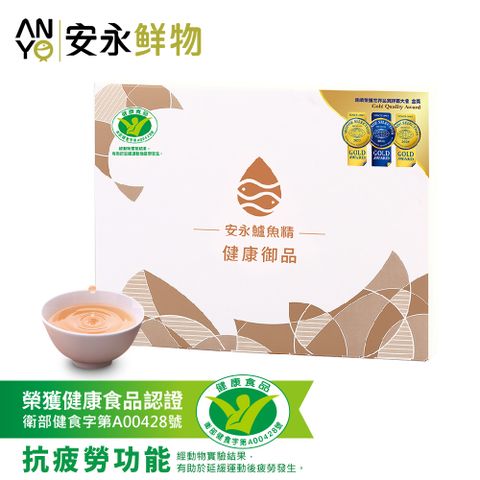 Anyong 安永鮮物 健康御品鱸魚精-常溫(60ml*6入/盒/0添加 無薑無蔥)