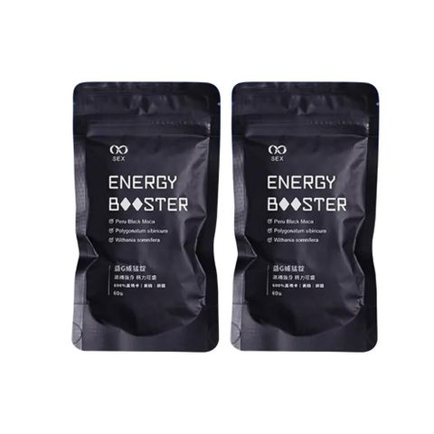 ( 二入組 ) GSEX 瑪卡 Energy Booster 益G 威猛錠 60顆入( 1G推薦 )