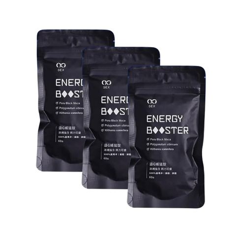 ( 三入組 ) GSEX 瑪卡 Energy Booster 益G 威猛錠 60顆入( 1G推薦 )