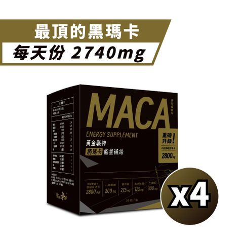 天然保健所 將瑪卡4盒組