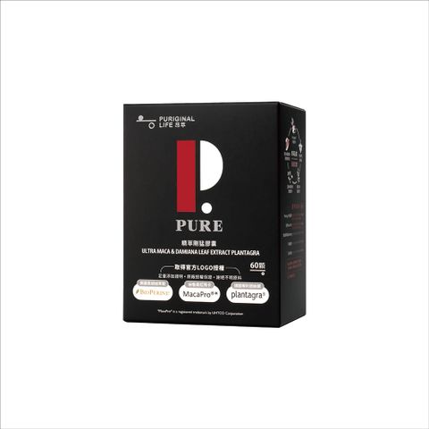 【昂萃Puriginal Life】精萃剛猛膠囊(60顆/瓶)