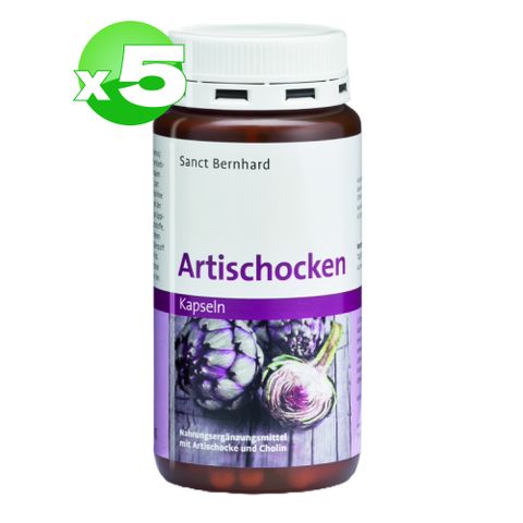 【聖伯納德 Sanct Bernhard】朝鮮薊膠囊 150顆*5瓶 (共750顆)