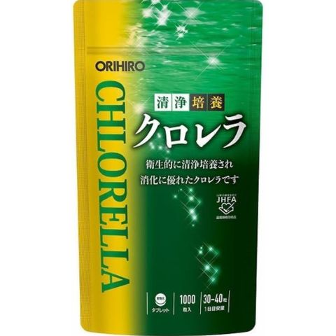 日本ORIHIRO 淨化培養小球藻(1000粒/包)