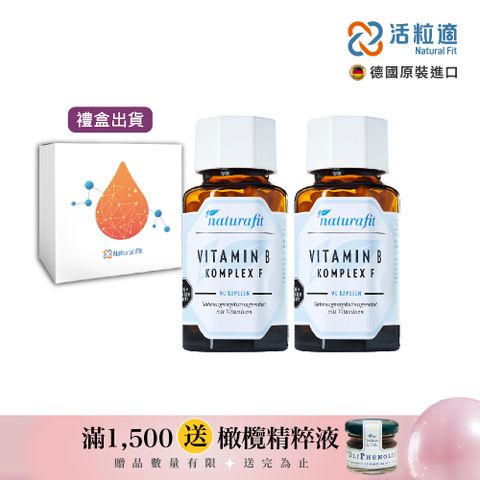 【Natural Fit 活粒適】維生素B 二入組