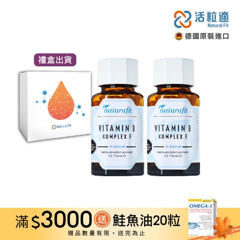 【Natural Fit 活粒適】維生素B 二入組