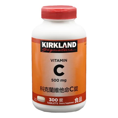 Kirkland 科克蘭 【 Signature】 維他命C錠(300錠/瓶)