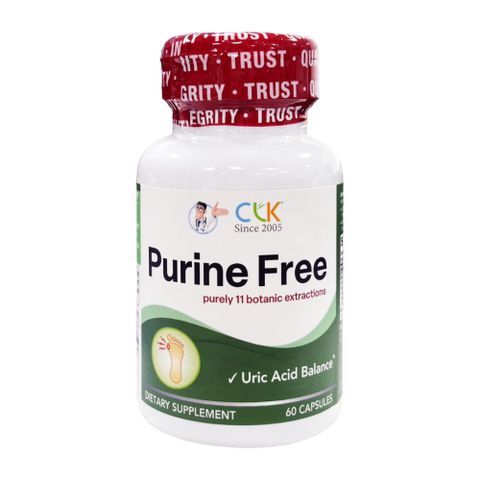 CLK 健生 Purine Free 消普靈植物提取精華營養膠囊 60粒/瓶 (美國原裝進口 含諾麗果11種植物精華)