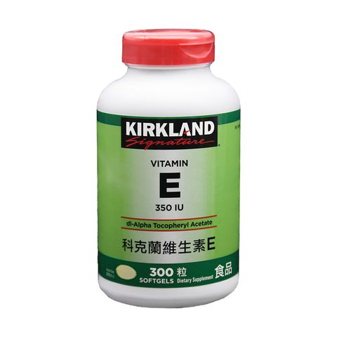 【KIRKLAND Signature】科克蘭 維生素E(300錠/瓶)