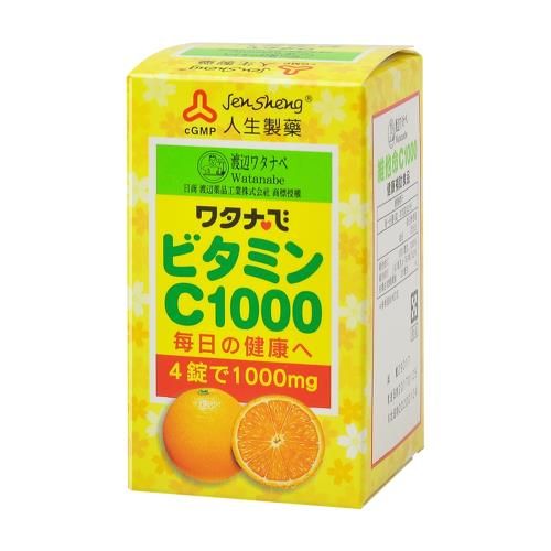 人生製藥  維他命C1000  100錠