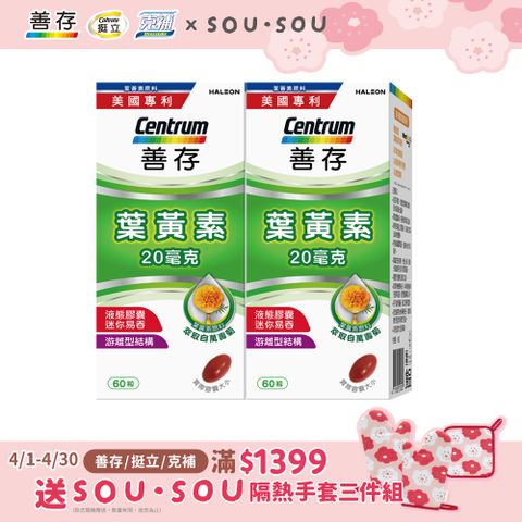 善存 葉黃素(60錠)x2