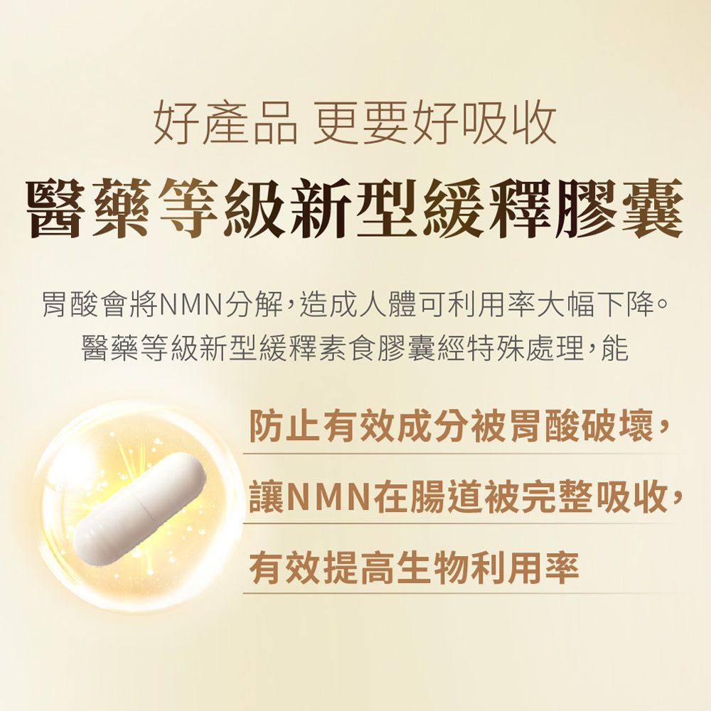 Lovita 愛維他 酵母NMN38000 緩釋型膠囊(60顆)全素