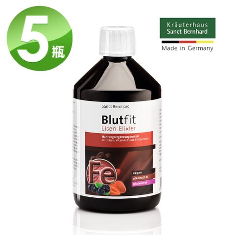 Sanct Bernhard 聖伯納德 水果鐵飲500ml/瓶X5瓶