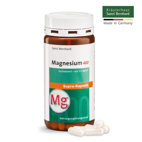 聖伯納德 Sanct Bernhard 高單位純鎂400毫克(120粒/罐)膠囊