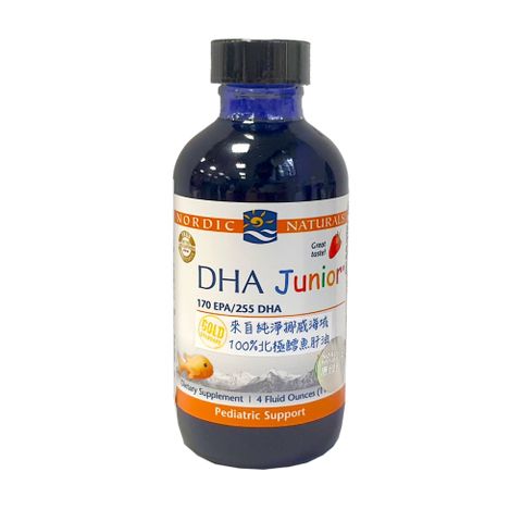 【NORDIC NATURALS 北歐天然】幼兒DHA液體魚肝油 119ml/瓶